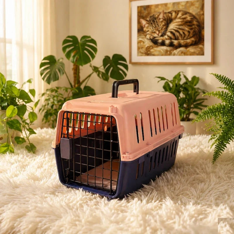 Caisse transport pour chat – Moka